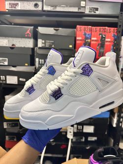 Jordan 4 Purple Metallic sz 10M