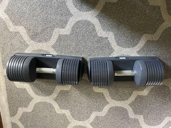 Digital adjustable dumbbells