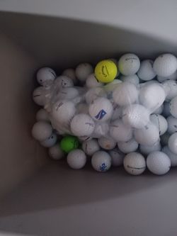 100 golf balls