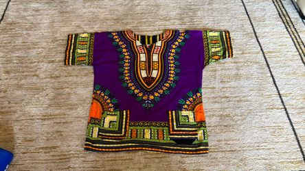 African Dashiki Print Shirt