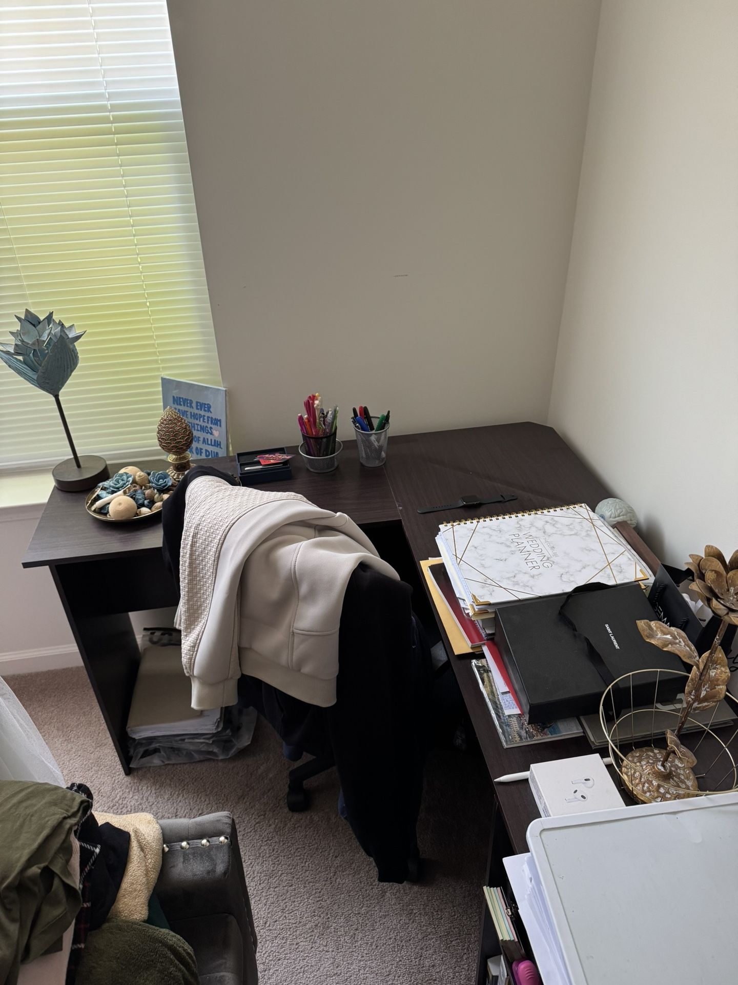 L Shaped Study Desk