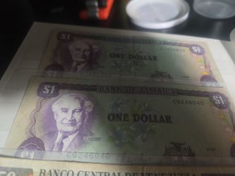 Two Jamaica Currency