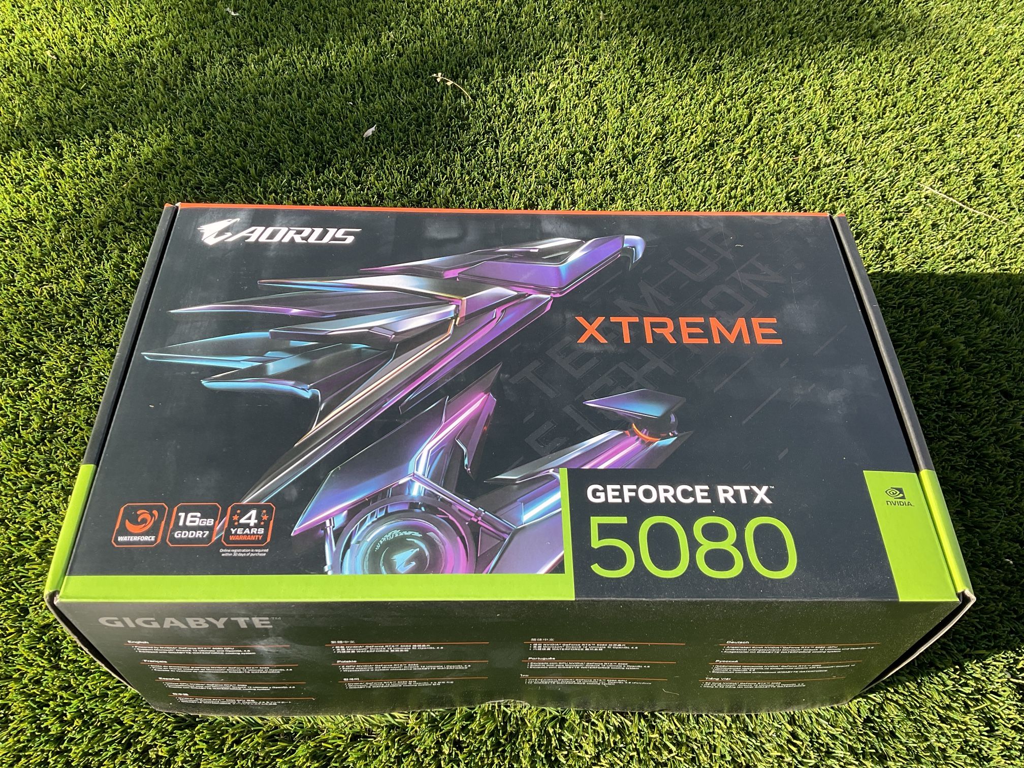 Gigabyte Aorus Xtreme Waterforce 5080 PLEASE READ