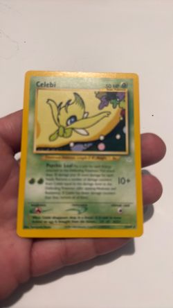 Celebi Pokémon Trading Card
