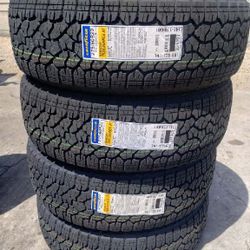 Tires New Goodyear Wrangler Trailrunner AT 275 60R20 $780 Set Of Four Install Mount And Balance 
