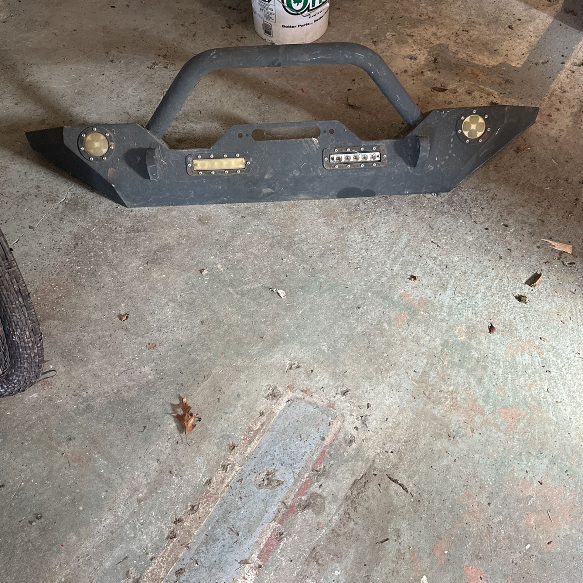Jeep Wrangler Winch Bumper