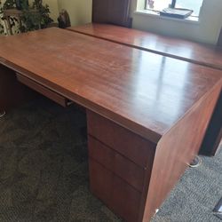 Large Wooden Executive Desk 