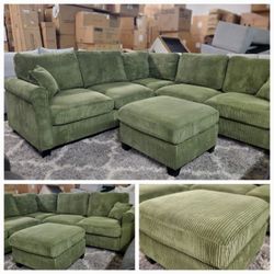 Corduroy Sectional Sofa New