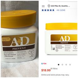 (obo) A&D Skin Protection & Rash Cream !!
