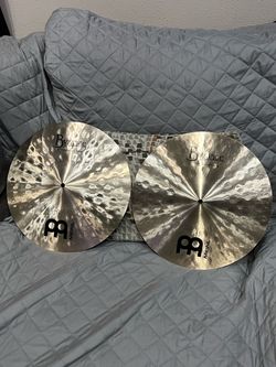 Meinl 15” Byzance Traditional Extra Hammered Hihats (1072g Top, 1362g Bottom)