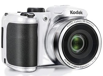 Kodak PIXPRO Astro Zoom AZ252-WH 16MP Digital Camera with 25X Optical Zoom and 3" LCD (White)