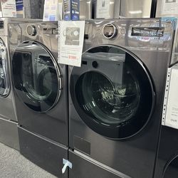 LG Washer & Dryer w/ Pedestal.🚚WE DELIVER🚚