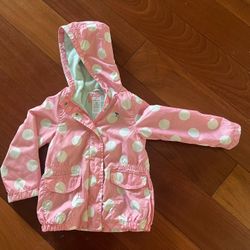 Fleece-lined Girl Jacket (4 to 5 YO)