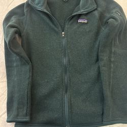 Patagonia Green Full-zip Fleece 