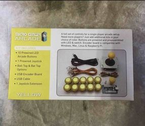 Micro Center Diy Arcade Kit For Raspberry Pi, Windows, Mac, LinuxMicro Center Diy Arcade Kit For Raspberry Pi, Windows, Mac, Linux

Kit is f