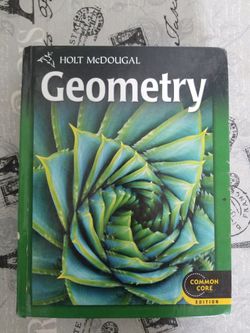 Geometry Holt McDougal Textbook