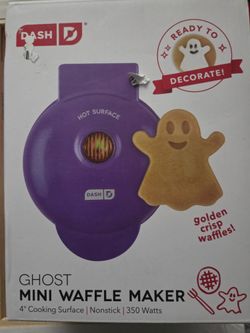 New In Box Ghost Waffle Maker