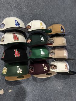 Los Dodgers New Era Fitted Hats 7 1/8