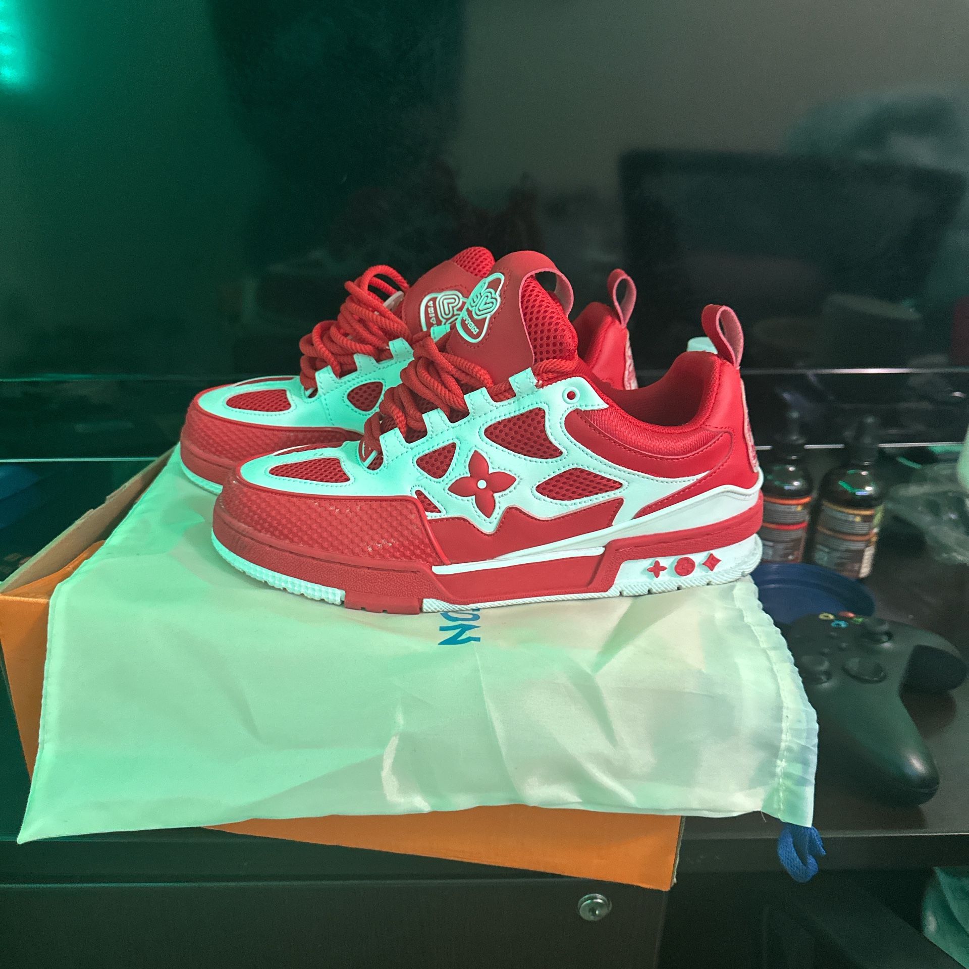 Louis Vuitton Sneakers Skates Red