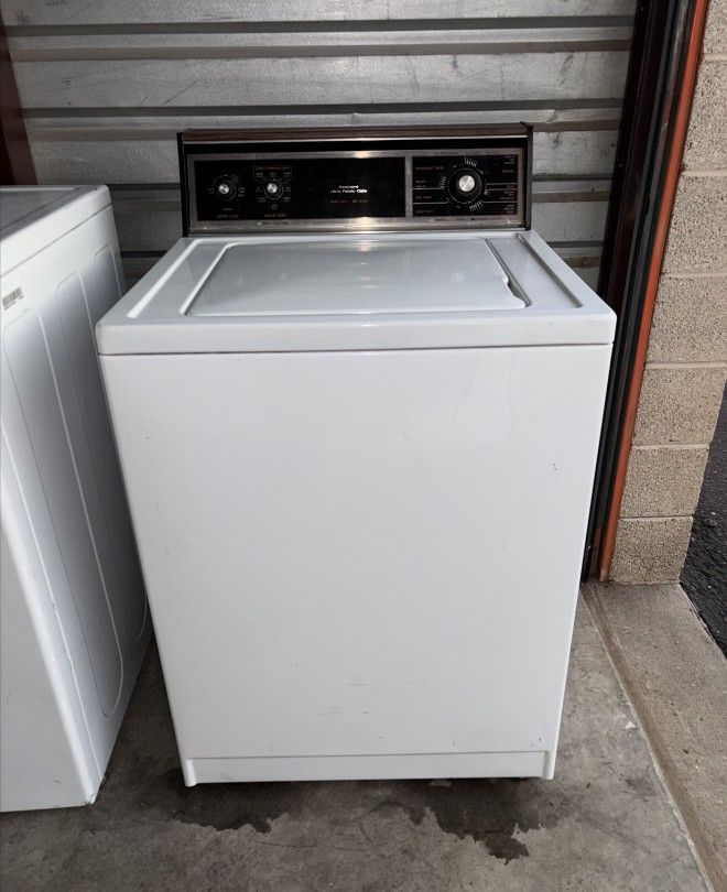 White Kenmore Washer