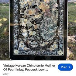 Korean Mother Of Pearl Art