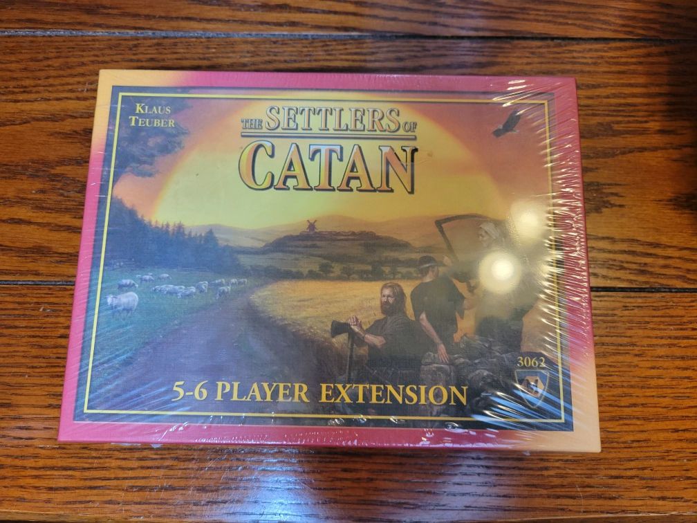 SETTLERS OF CATAN Extension Pack NEW AND SEALED