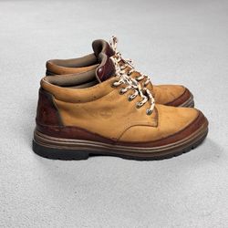 Timberland Field Boots Womens 9 M Wheat Brown Leather Chukka Ankle 39321