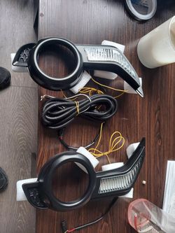 14+ Toyota 4runner Drl Led Fog Covers