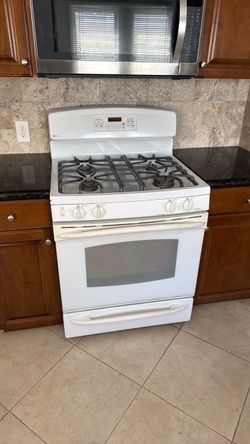 GE oven range