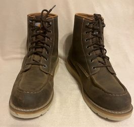 CARHARTT Size 12 Waterproof Leather Work Boots