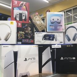 Ps5 Pro Ps5 Disc Xbox X Nintendo Switch Oculus No Crdt Needed Pay Down Only