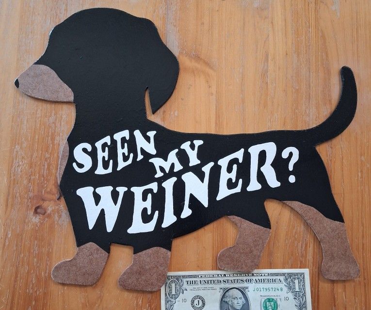 Dachshund Sign