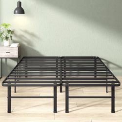 Queen metal bedframe