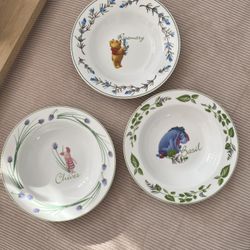 Vintage Disney Plate Set