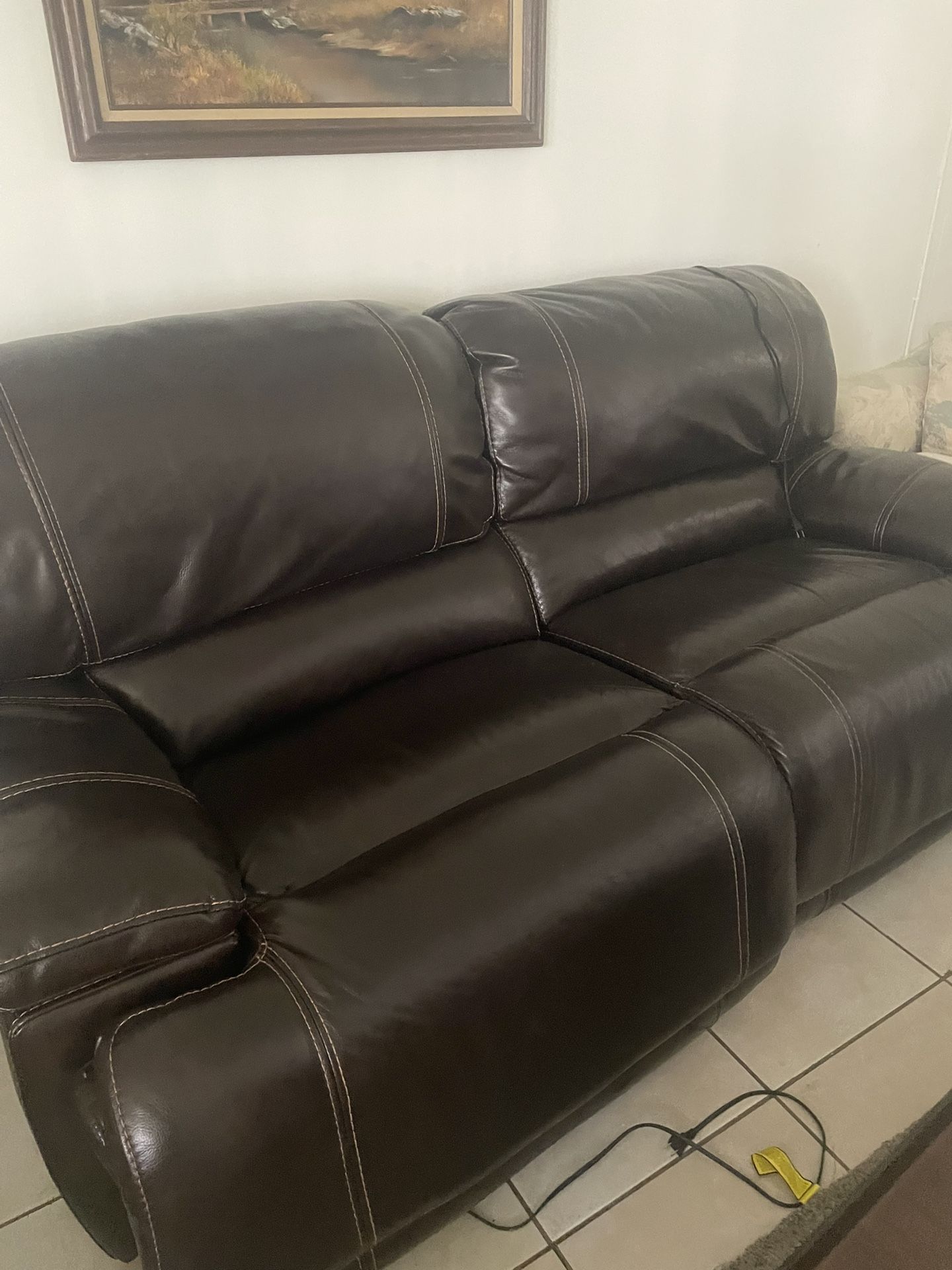 Leather Sofa