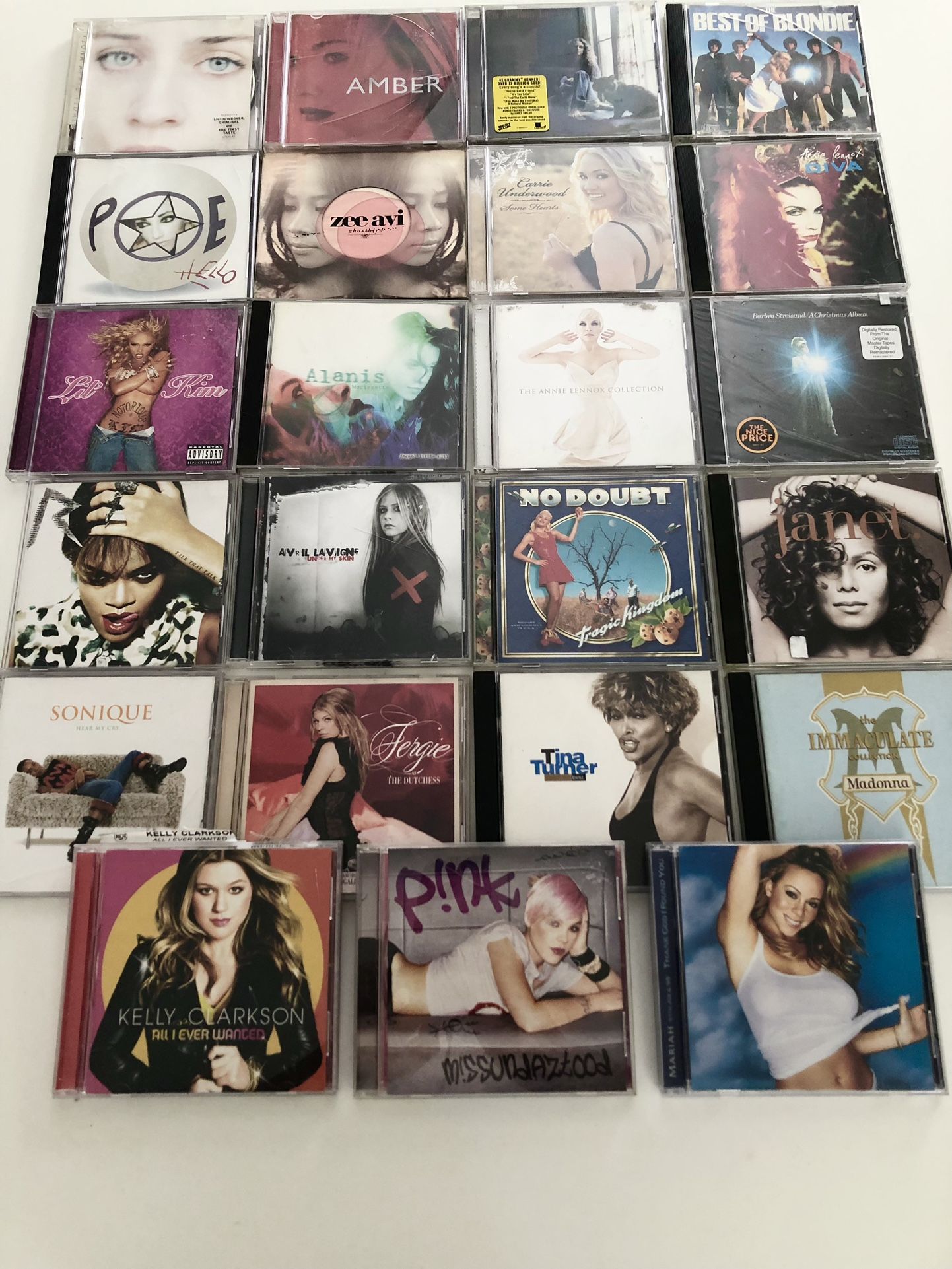23 Popular Female Artists CD Music Collection Let’s Hear It For The Girls!!