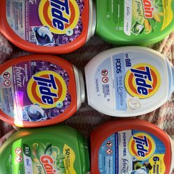 Tide Pods And Gain Pods 
