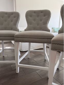 ZGallerie Upholstered Dining Chairs - Set of 3