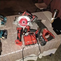Milwaukee Bundle With Batteries