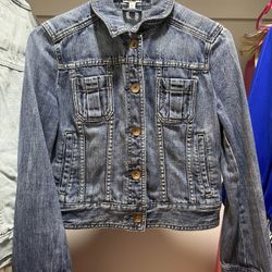 Express  women denim jacket size xs