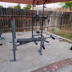 Pull-up Bar &  Weight Bench
