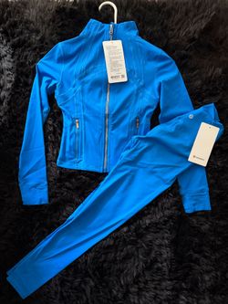 Lululemon Define Cropped Jacket and Leggings Set