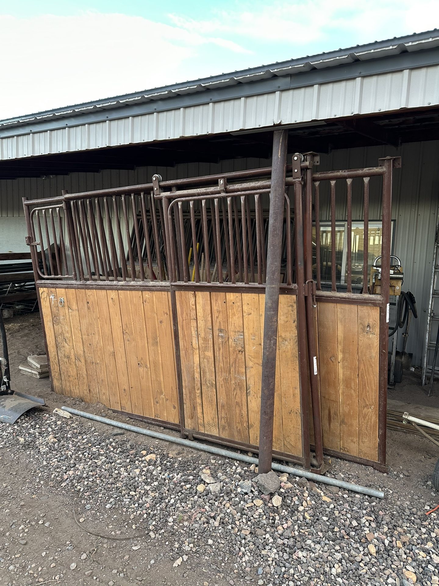 Horse Stall Wall /slide Door