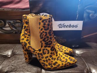Leopard Booties 