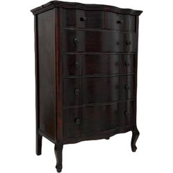 Vintage Mid Century Modern Dresser Cabinet Storage .Dovetail Drawers