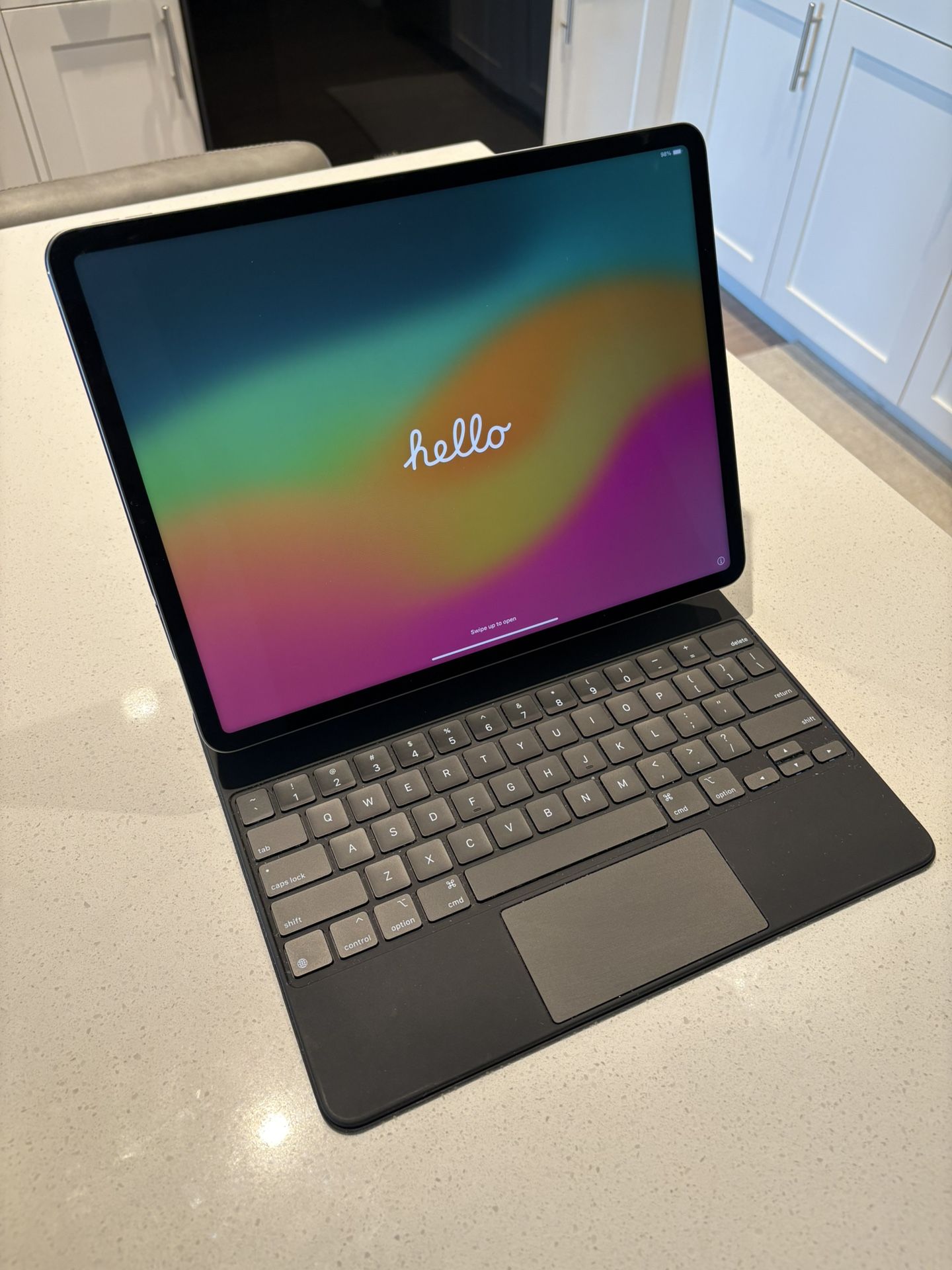iPad Pro 12.9" (6th Gen, 2022) – 128GB – Perfect Condition + Apple Magic Keyboard – $700