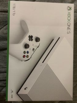 Microsoft Xbox One S Console 1TB - White