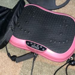 AXV Vibration Plate Exercise Machine $75 And Gel Pad For More Comfort