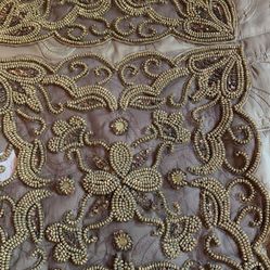 Beaded 3pieces Coffee Table Cloth And Sides
