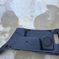 10-24 4 Runner Black Rear Passenger Right RH Interior Quarter Trim Panel